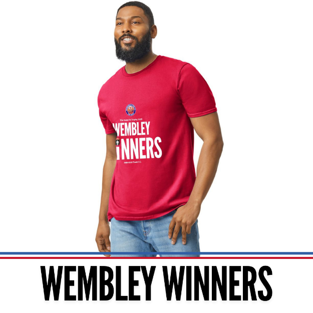 Picture of WEMBLEY WINNERS T-SHIRT RED ADULT (PRE-ORDER ONLY)