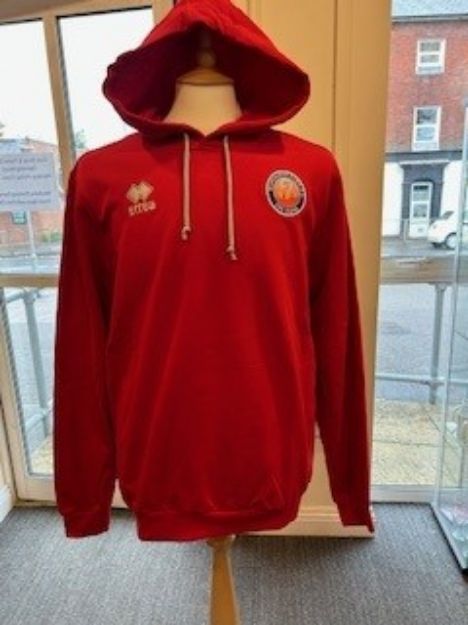 Picture of ERREA RED WARREN HOODIE