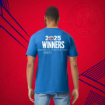 Picture of WEMBLEY WINNERS T-SHIRT BLUE ADULT 